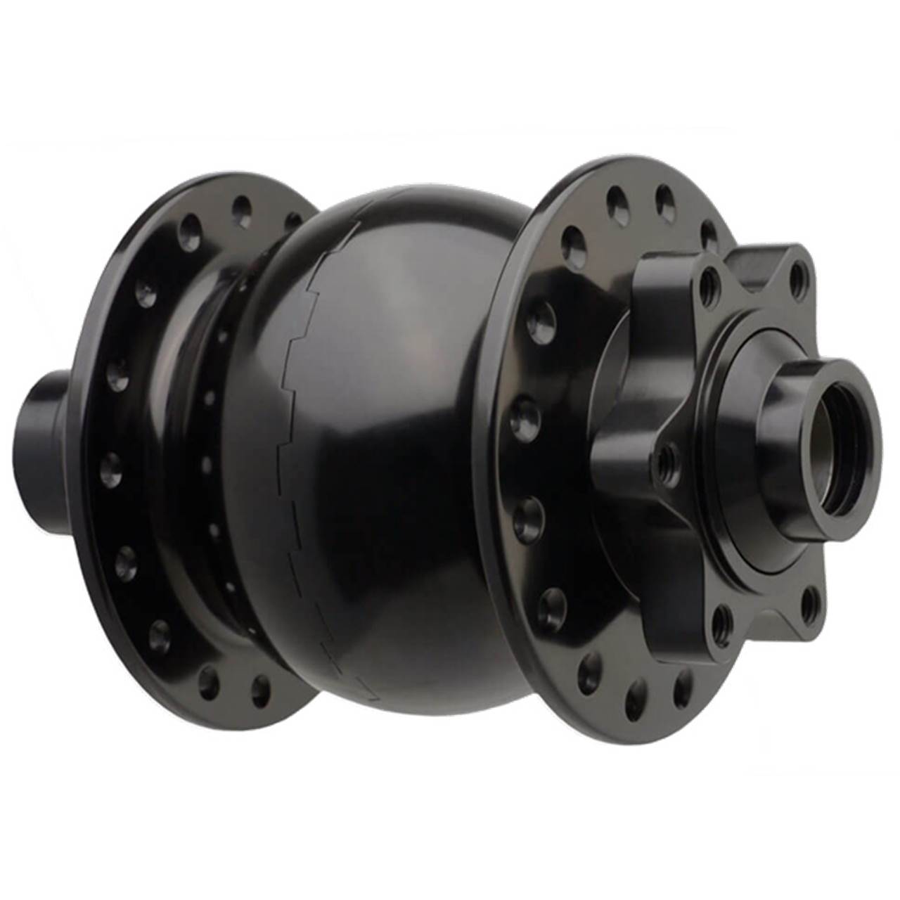 Son 28-15 Nabendynamo Disc 6-Loch Steckachse 15 mm Boost schwarz