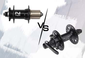 Vergleich: Hinterradnaben Novatec D042SB vs. Shimano Deore XT FH-M756 Disc 6-Loch