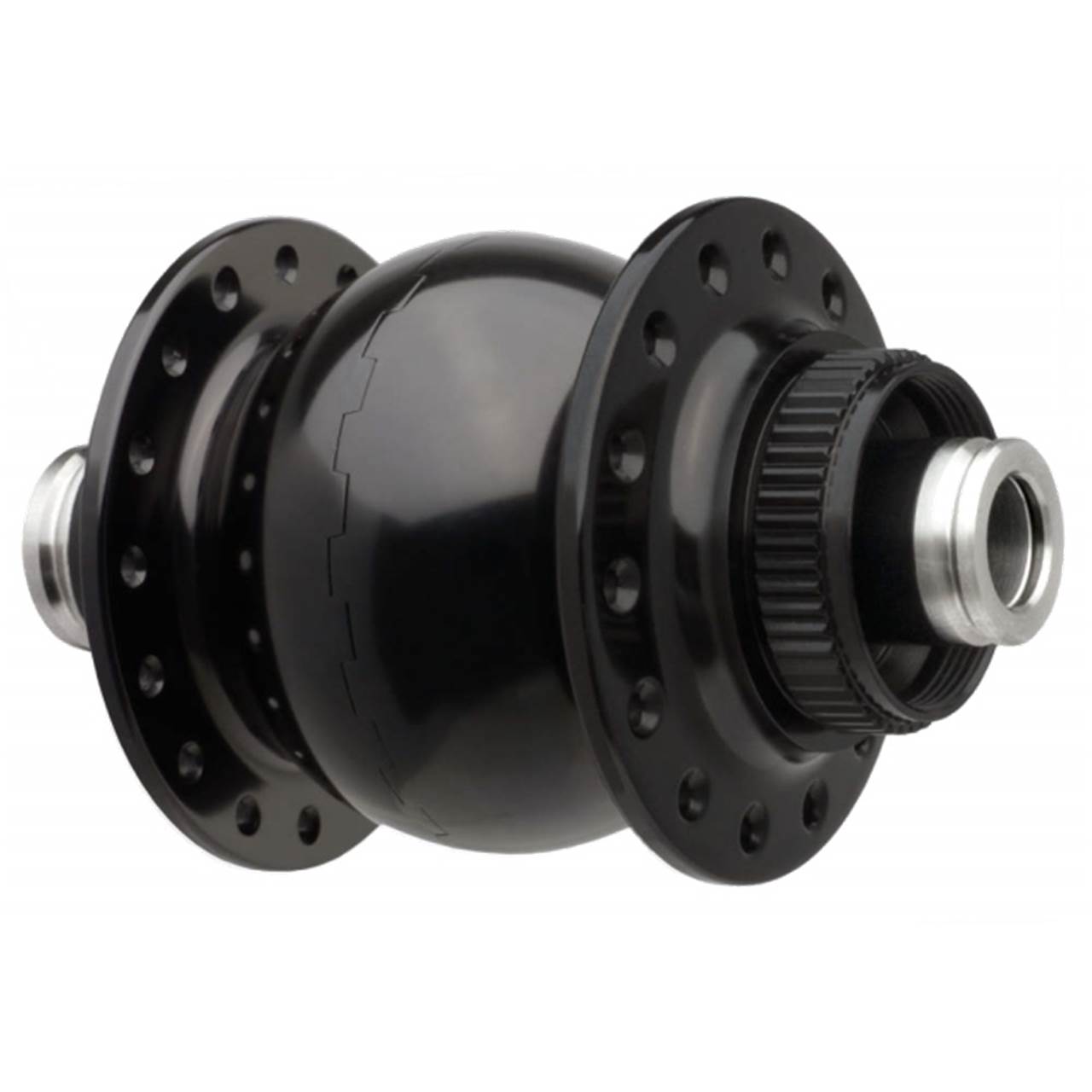 Son 28-12 Boost Nabendynamo Disc Centerlock schwarz