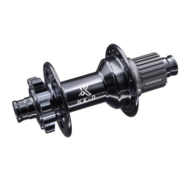 KX-B Boost Hinterradnabe 6-Loch Stahlachse Micro Spline 12-fach