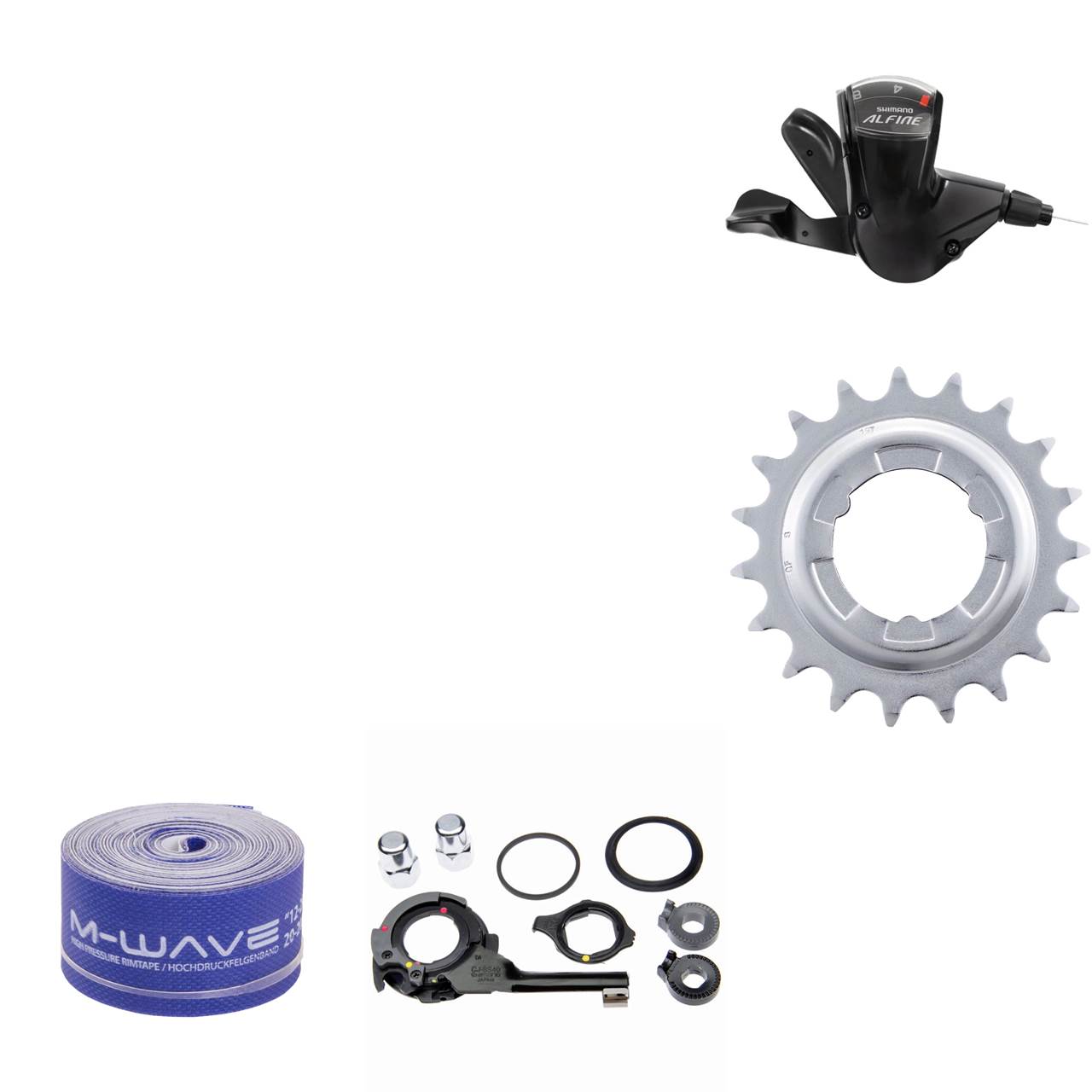 Hinterrad 27,5 Zoll Ryde Andra 40 Shimano 8 Gang SG-C6001 Nexus Rücktritt