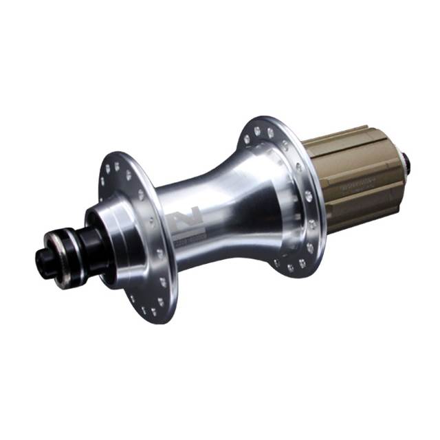 Novatec Hinterradnabe F162SB silbern 5x130 mm 8-12 fach