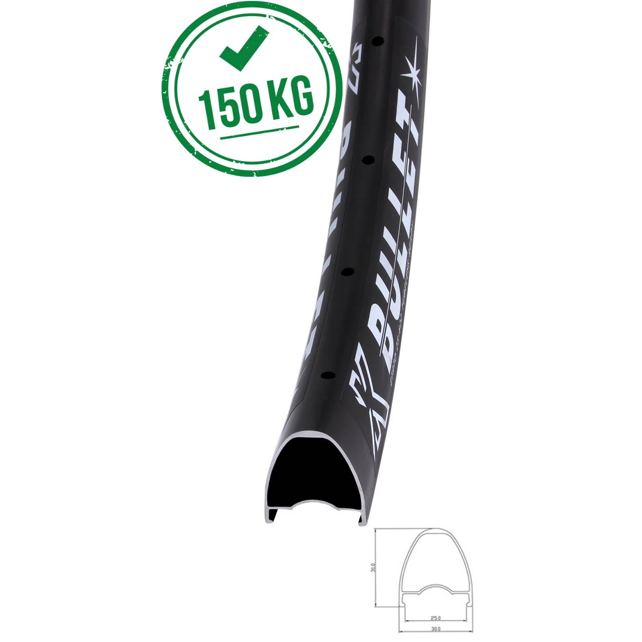 Felge KX Bullet Gravel Disc 28 Zoll