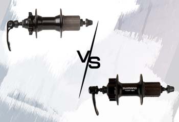 Vergleich: Hinterradnaben Novatec Disc Schnellspanner 135 mm 6-Loch vs. Shimano Alivio FH-M475