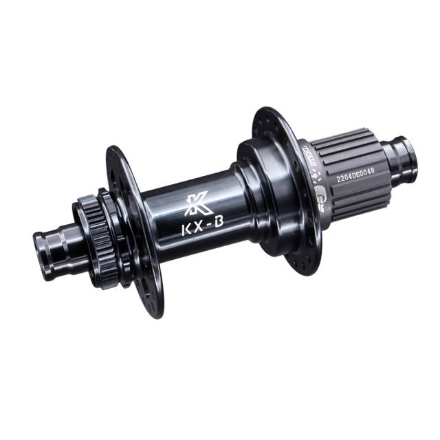 KX-B Boost Nabe Heavy Duty Centerlock Stahlachse Micro Spline Stahl