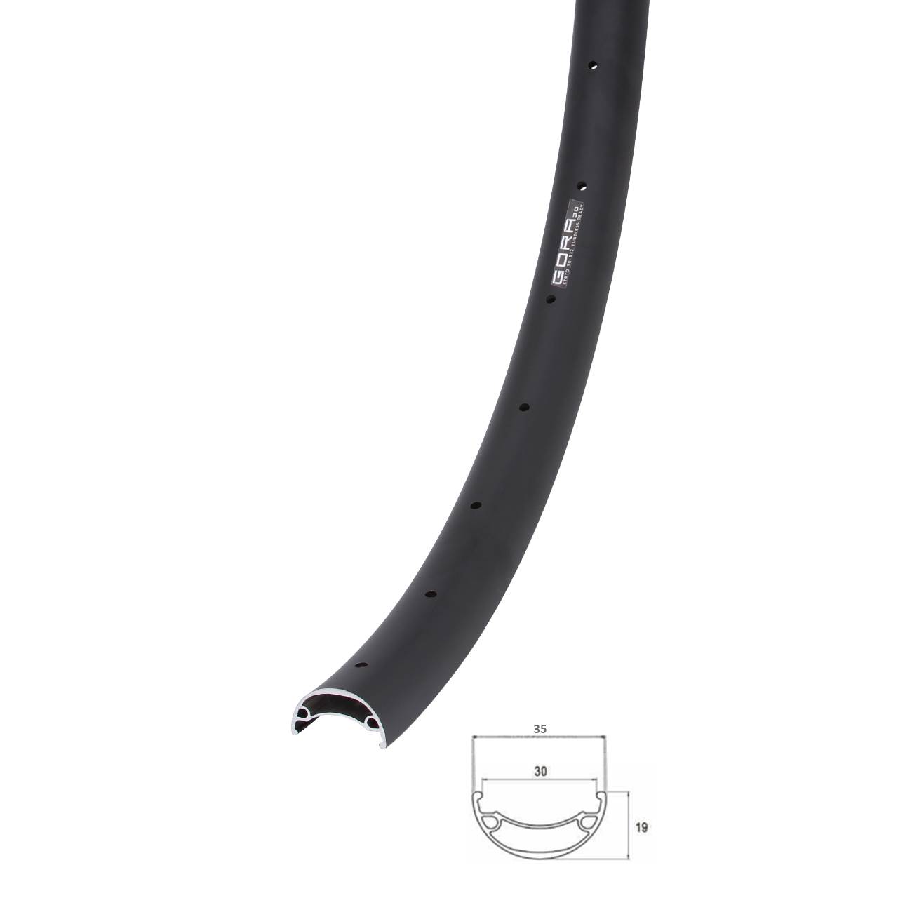 Felge Gora 30 26 Zoll