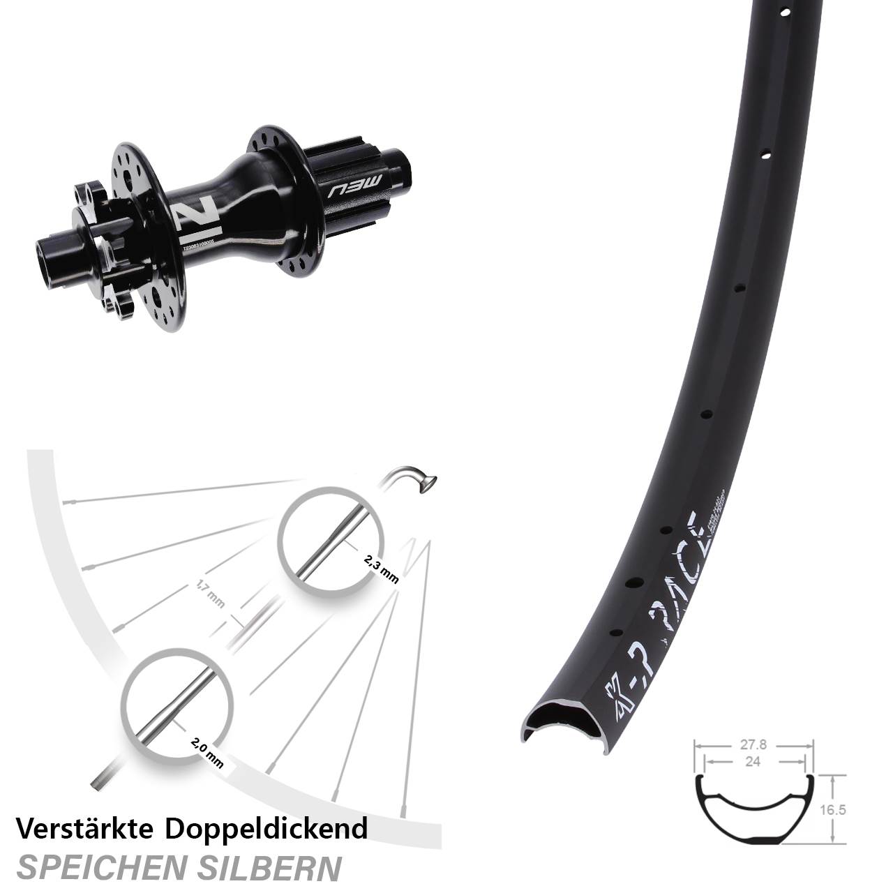 KX-R Race Novatec Superlight Disc Laufrad 12x142 Campagnolo N3W