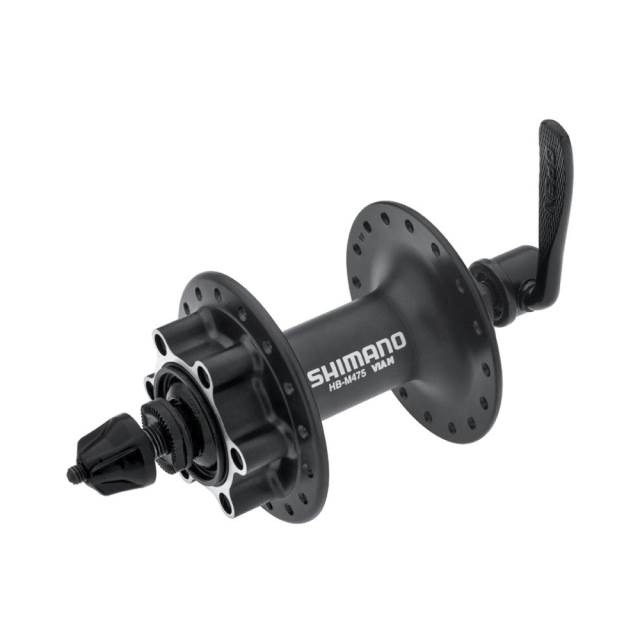 Shimano Vorderradnabe HB-M475 schwarz Disc 6-Loch Schnellspanner