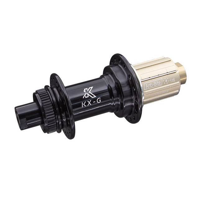 KX-G Nabe Hinterrad Steckachse 12x142 Centerlock 8-12 fach schwarz