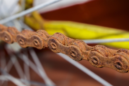 Rost am Fahrrad entfernen