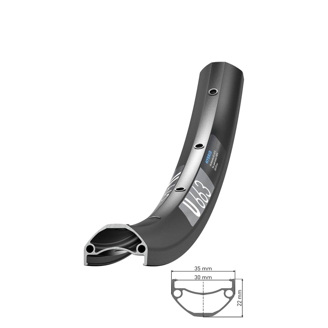 26 Zoll Felge DT Swiss U663