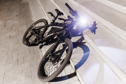 Fahrradlampe flackert bei langsamer Fahrt