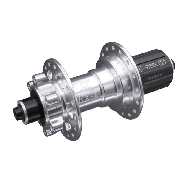 KX-E Hinterradnabe 6-Loch 5/135 mm 8-12 fach silbern