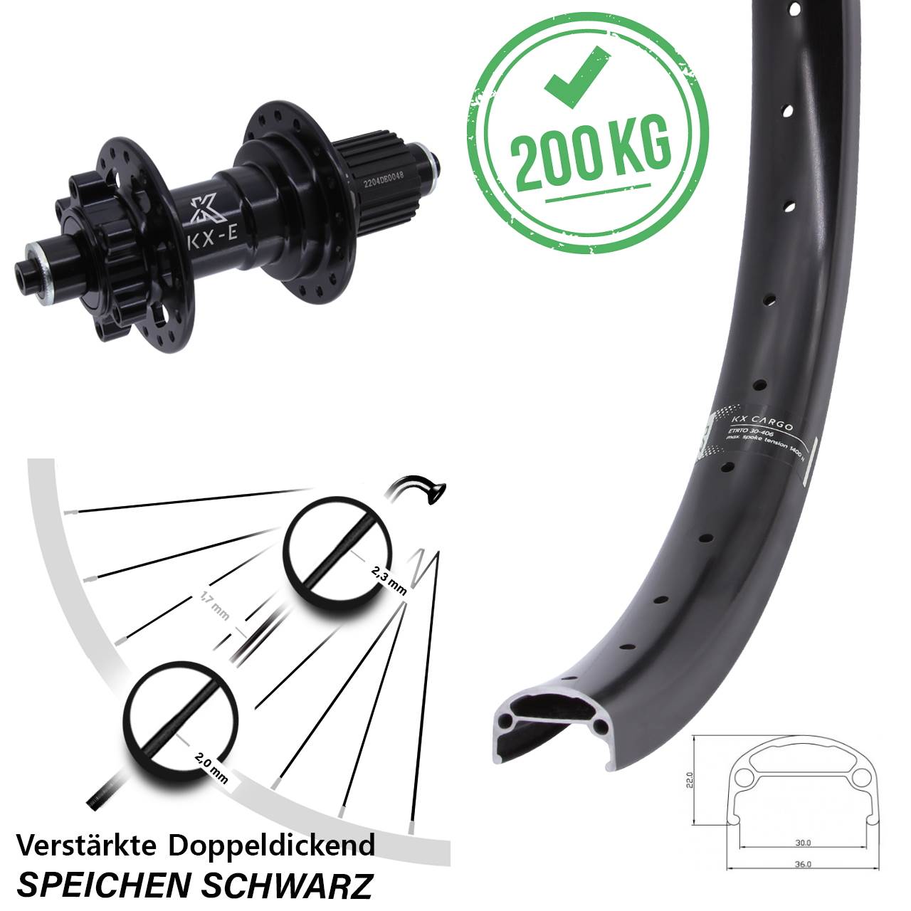 STA-DRY 7-fach Heavy Duty Drahteinführung – 2-Loch, Splint-Stecknuss (15-720)
