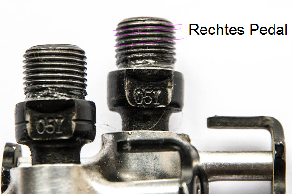 Fahrradpedale wechseln