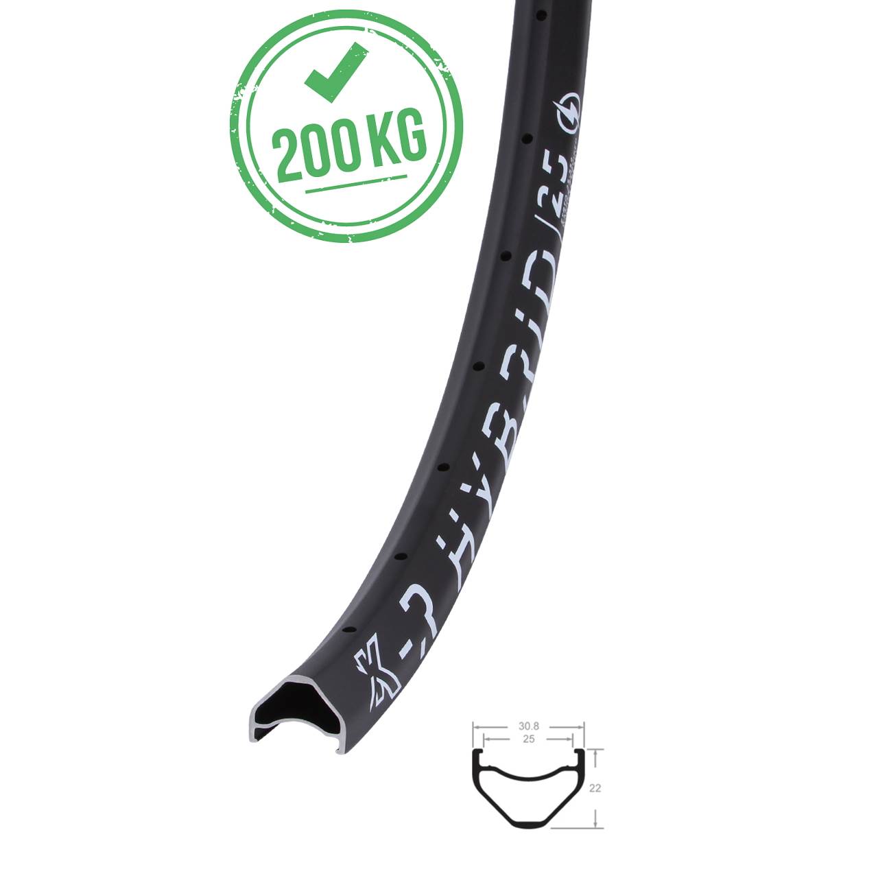 Felge KX-R Hybrid 25 TR 29 Zoll