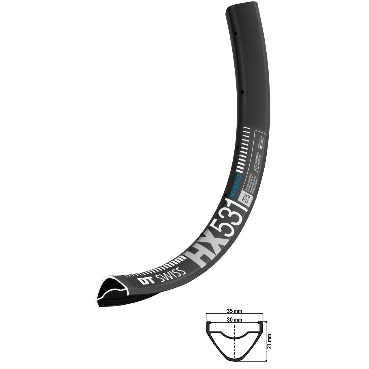 DT Swiss Felge HX531 29 Zoll