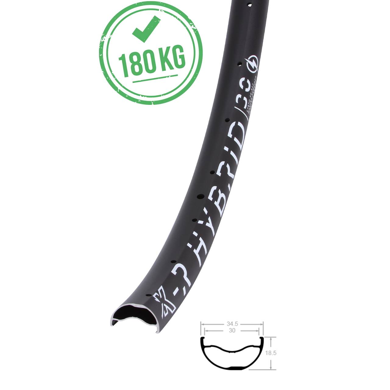 Felge KX-R Hybrid 30 TR 29 Zoll