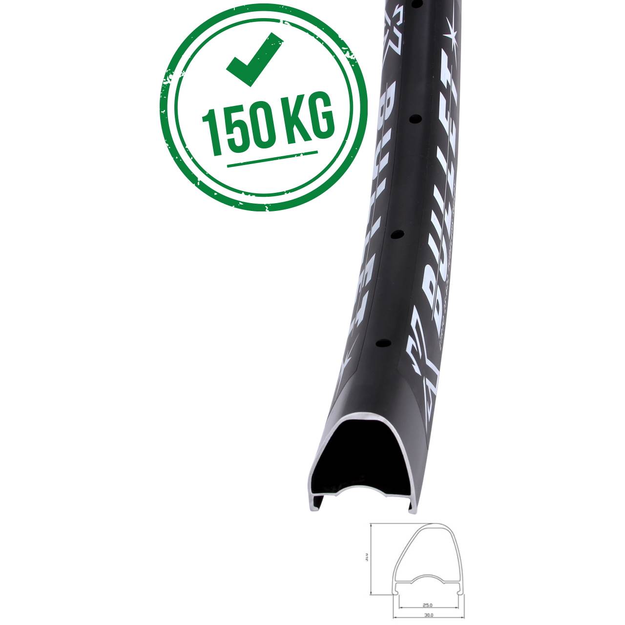 Felge KX Bullet OS Gravel Disc 28-29 Zoll