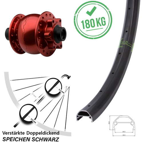 kaufen-sie-online-guenstig-trekkingbike-vorderrad-mit-nabendynamo-fuer-steckachse-15-100-mm-2