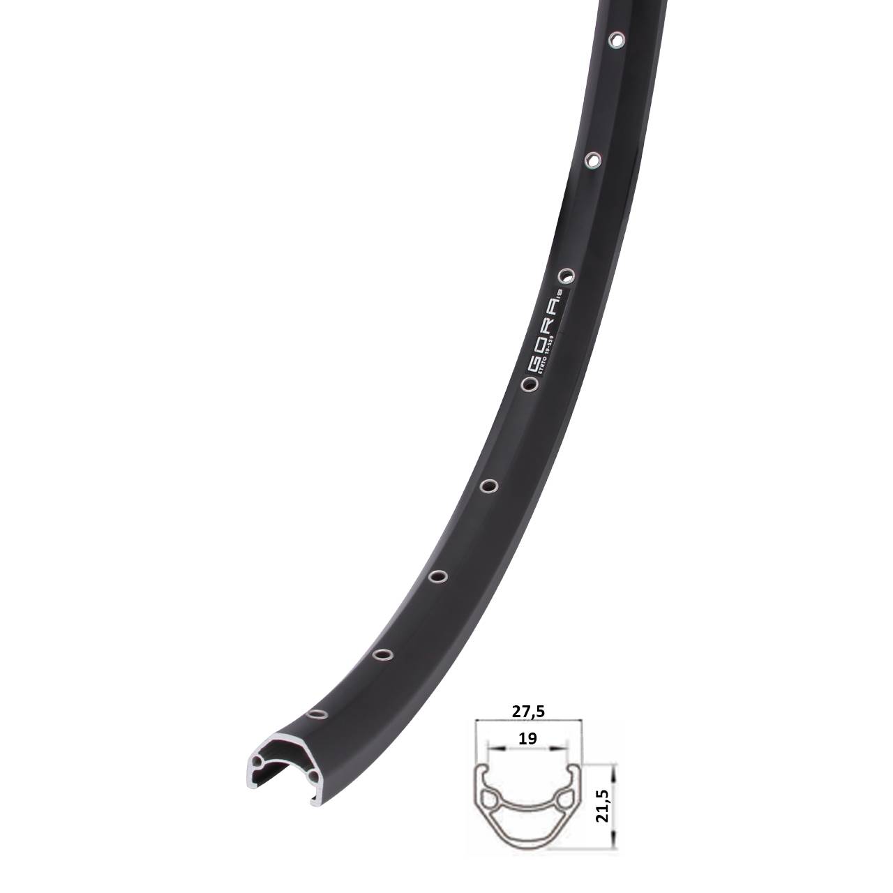 Felge Gora 19 Disc 26 Zoll