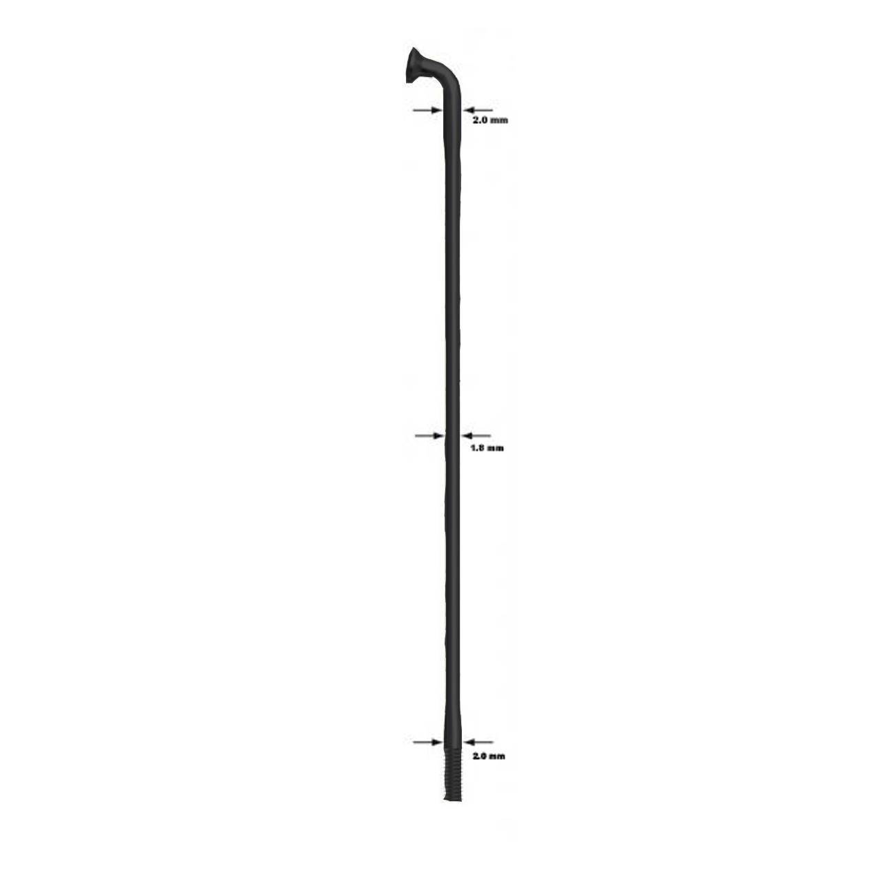 Speiche Sapim Race schwarz