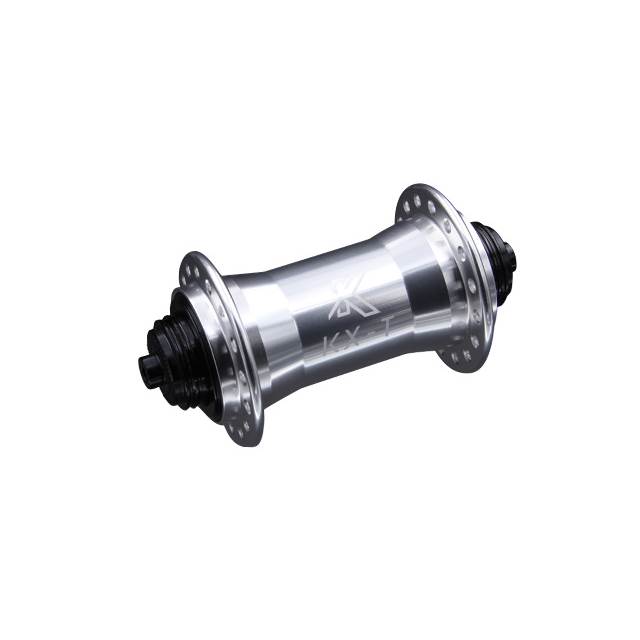 KX-T Vorderradnabe 5x100 mm silbern