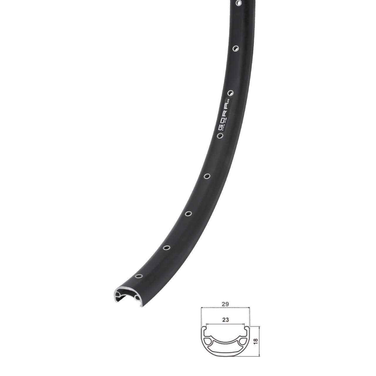 Felge Gora 23 Disc 26 Zoll