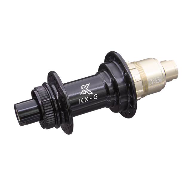 KX-G Nabe Hinterrad Steckachse 12x142 Centerlock Rennrad SRAM XDR schwarz