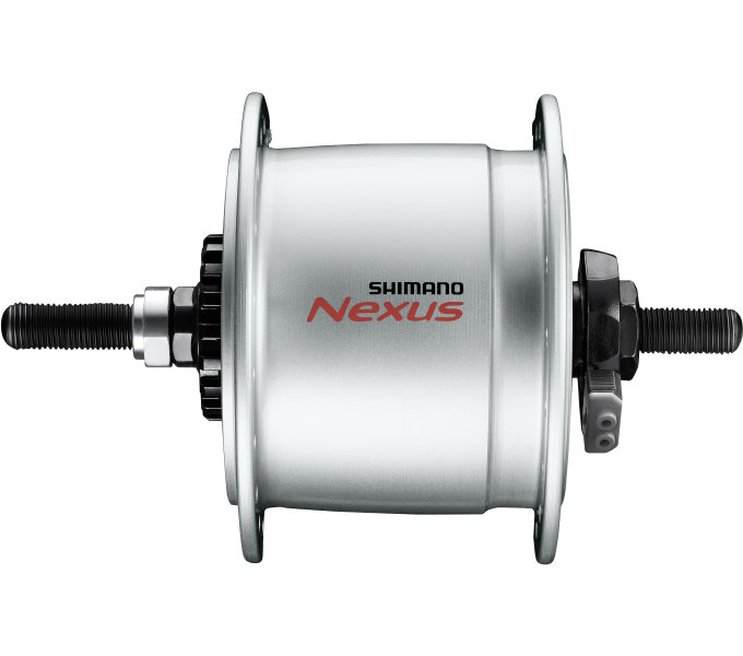 Shimano Nabendynamo Nexus DH-C6000-3R für Rollenbremse silber