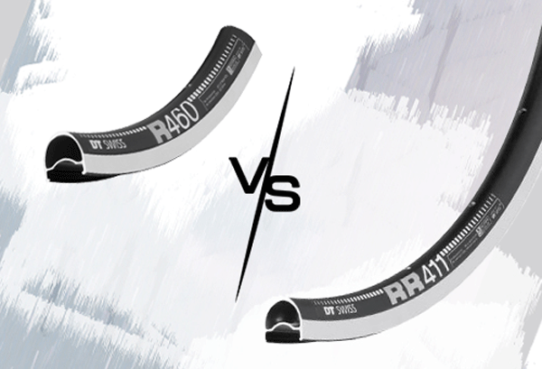 Vergleich: Felgen DT Swiss RR 411 vs. DT Swiss R 460