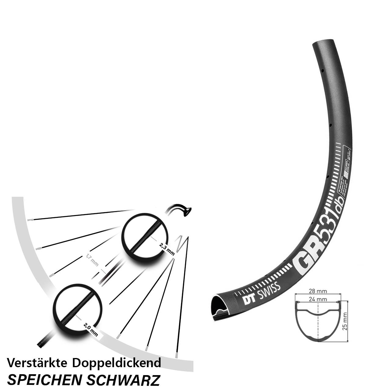 DT Swiss GR 531 Hinterrad 27,5 Zoll Micro Spline 12x142