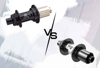Vergleich: Hinterradnaben DT Swiss 350 Road vs. KX-G 12x142 mm