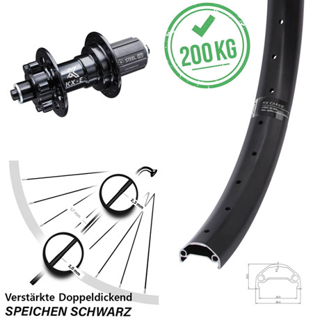 kaufen-sie-online-guenstig-lastenfahrrad-hinterrad-kettenschaltung-hohlachse-schnellspanner-2
