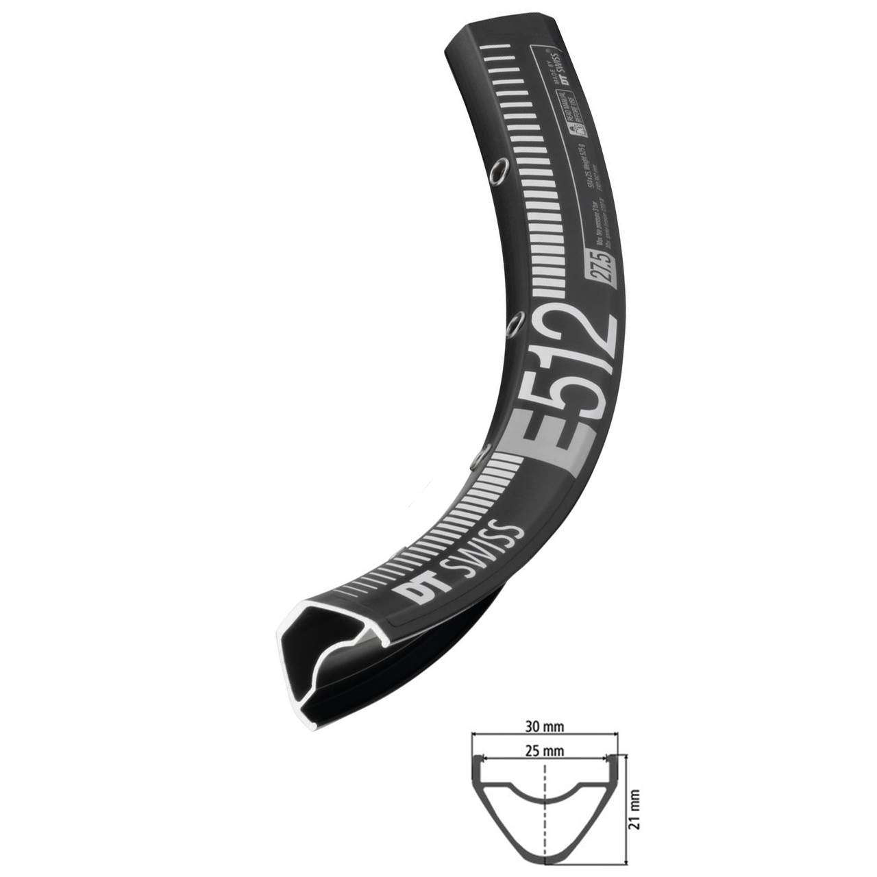 Felge DT Swiss E512 29 Zoll