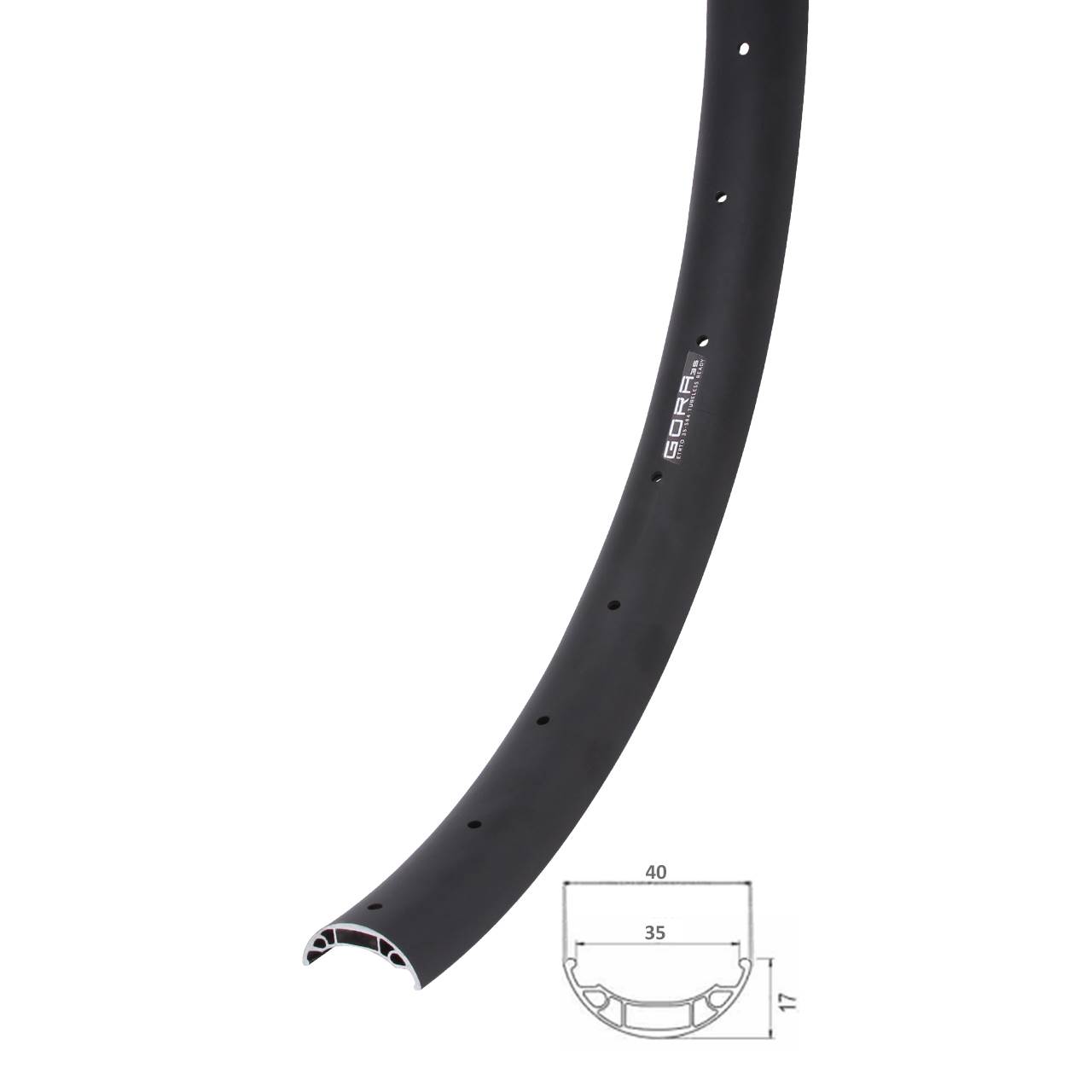 MTB Felge Gora 35 27,5 Zoll