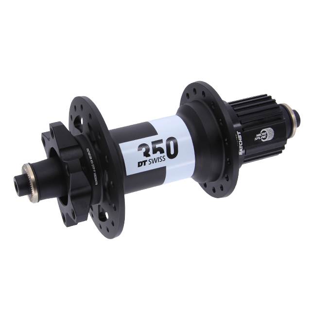 DT Swiss 350 Nabe Boost 6-Loch Shimano Micro Spline 5x141 mm für Schnellspanner