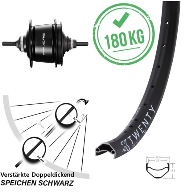 kaufen-sie-guenstige-extra-stabile-20-zoll-hinterraeder-mit-8-gang-shimano-alfine-nabenschaltungen-im-online-shop