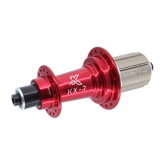 KX-R Nabe Hinterrad 5/130 mm 8-12 fach HG rot