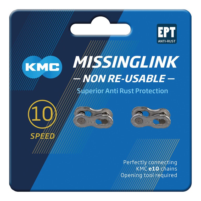 KMC Missinglink 10NR EPT 10-fach silbern 1/2 x 11/128 Zoll