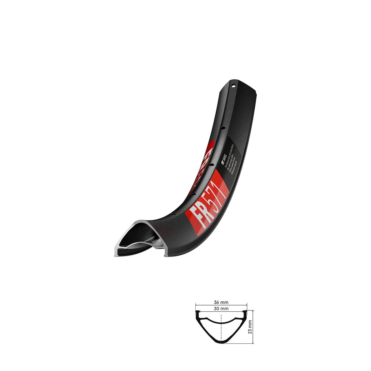DT Swiss FR571 schwarz 29 Zoll