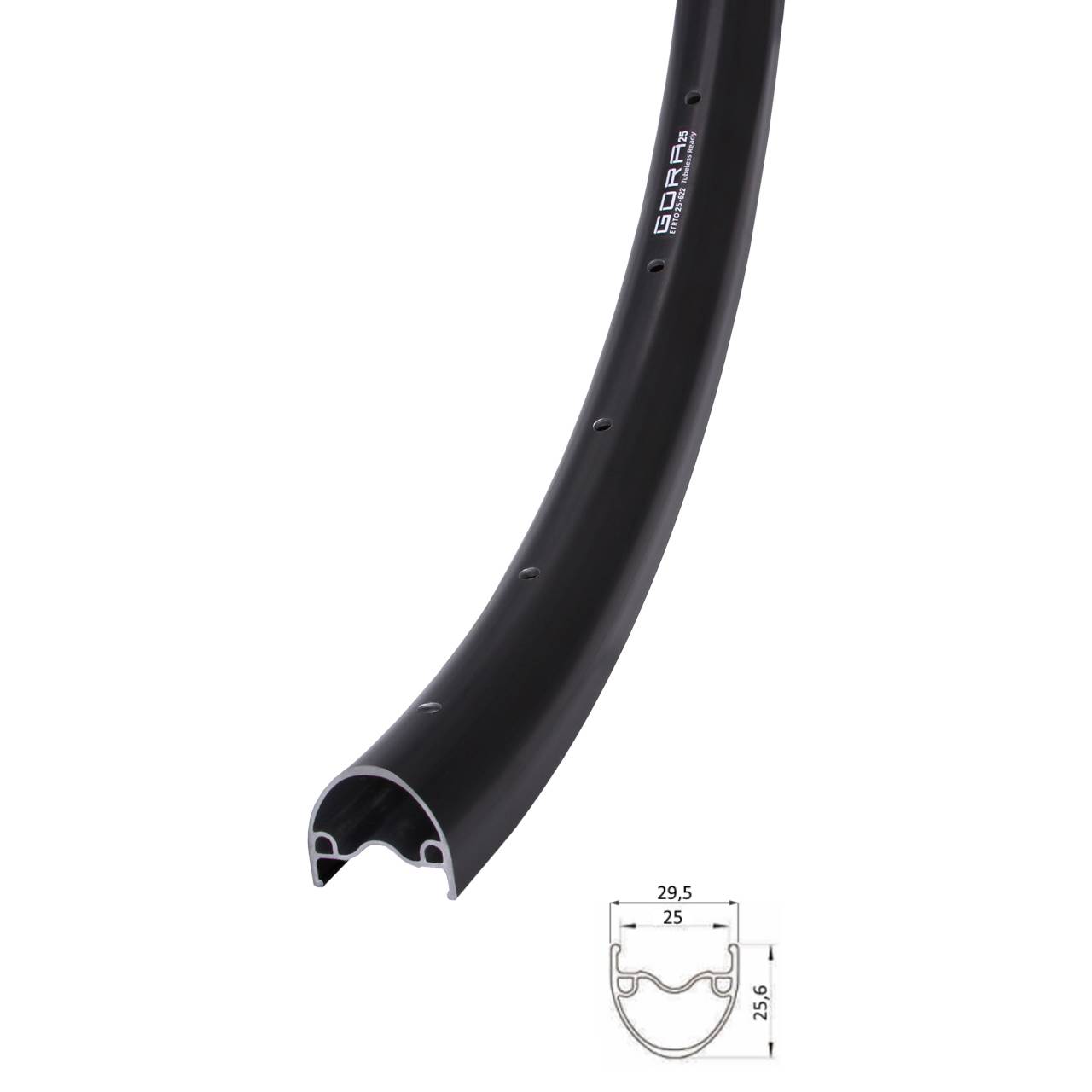 Gora 25 Felge Gravel Disc