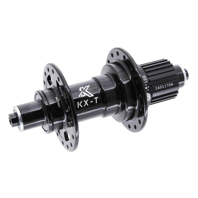 KX-T Hinterradnabe 5/135 mm Micro Spline schwarz