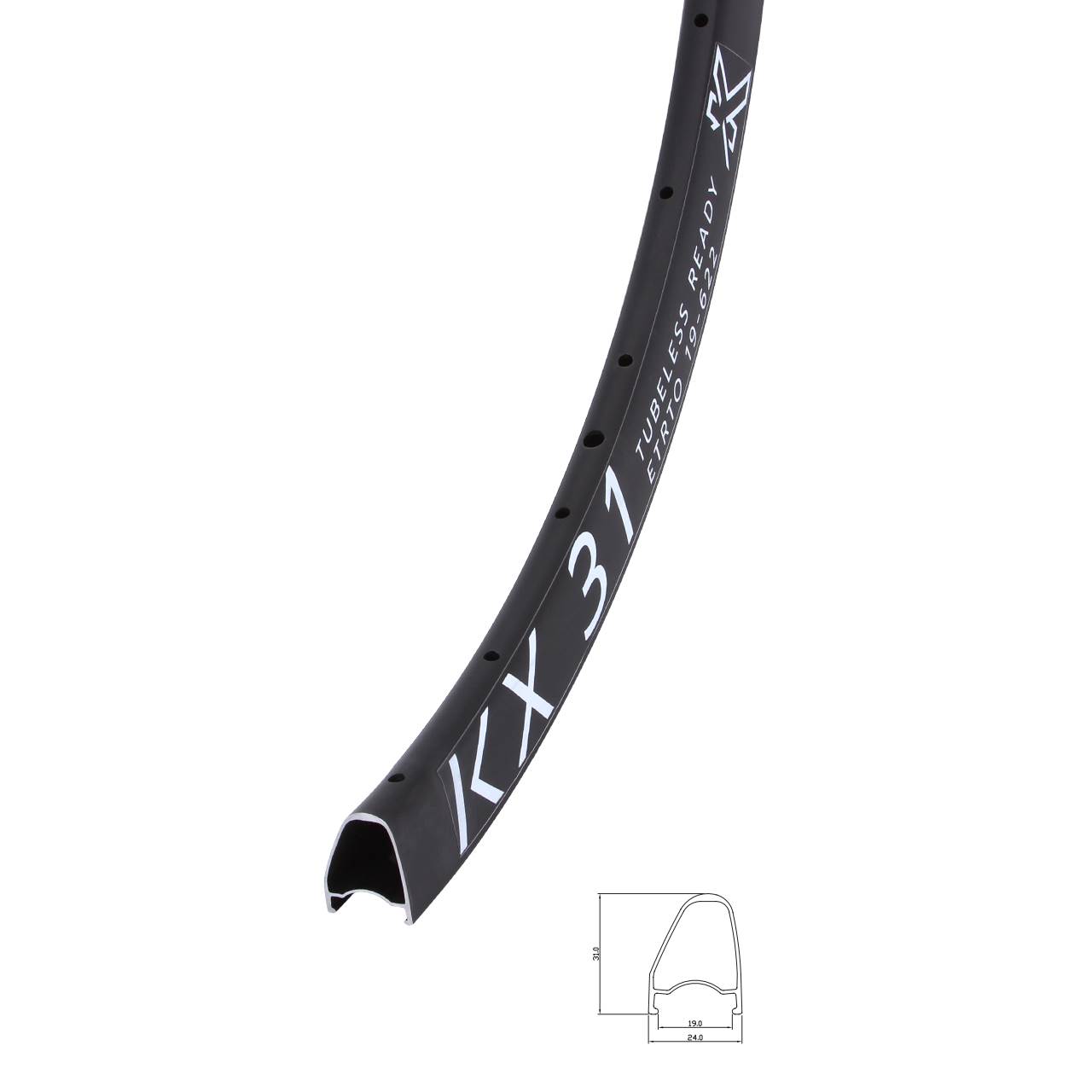 Felge KX 31 Disc OS 28 Zoll schwarz