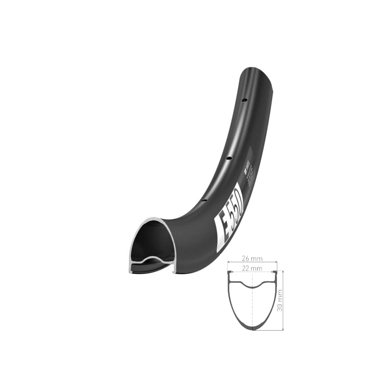 DT Swiss E550 Disc 28 Zoll Felge