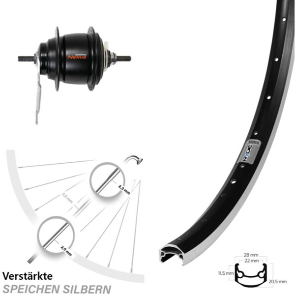 kaufen-sie-guenstige-extra-stabile-275-zoll-hinterraeder-mit-shimano-nexus-8-gang-nabenschaltungen-im-online-shop