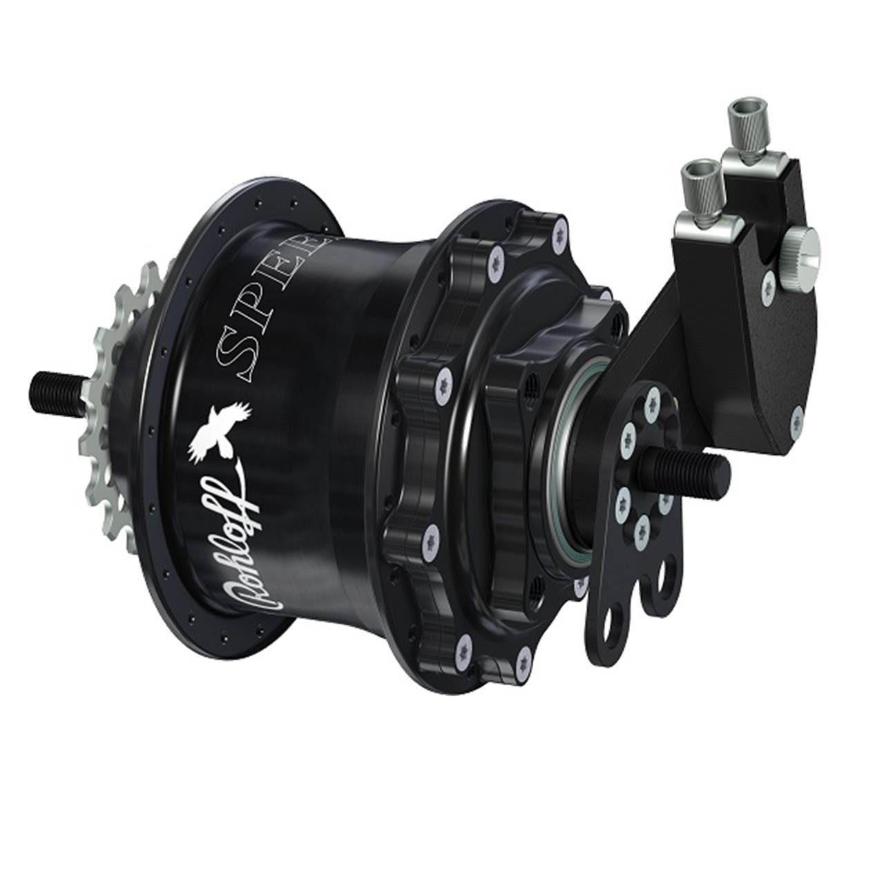 Rohloff Speedhub 14 Gang Nabe für Scheibenbremse 500/14 TS DB schwarz