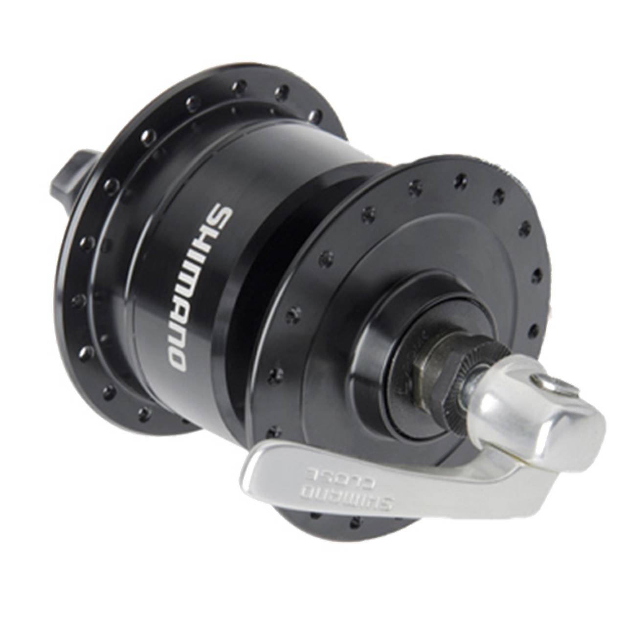Shimano Nabendynamo DH-3N72 QR schwarz