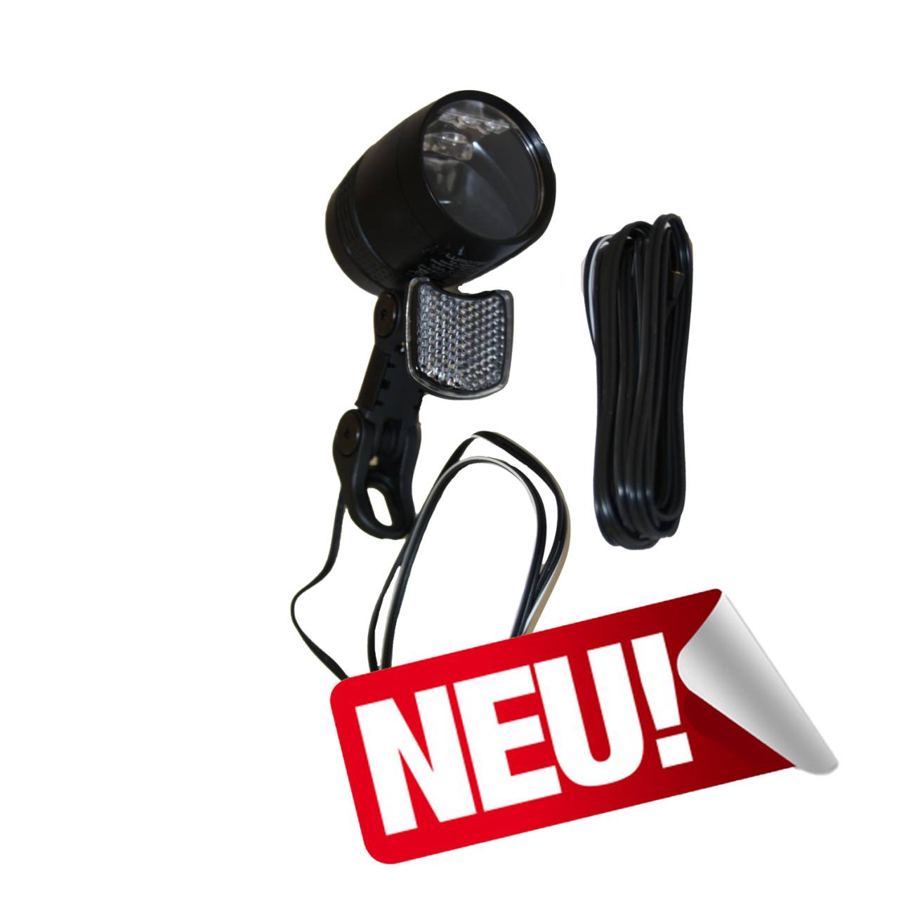 Busch & Müller LED Scheinwerfer IQ-X Senso Plus schwarz 100 Lux