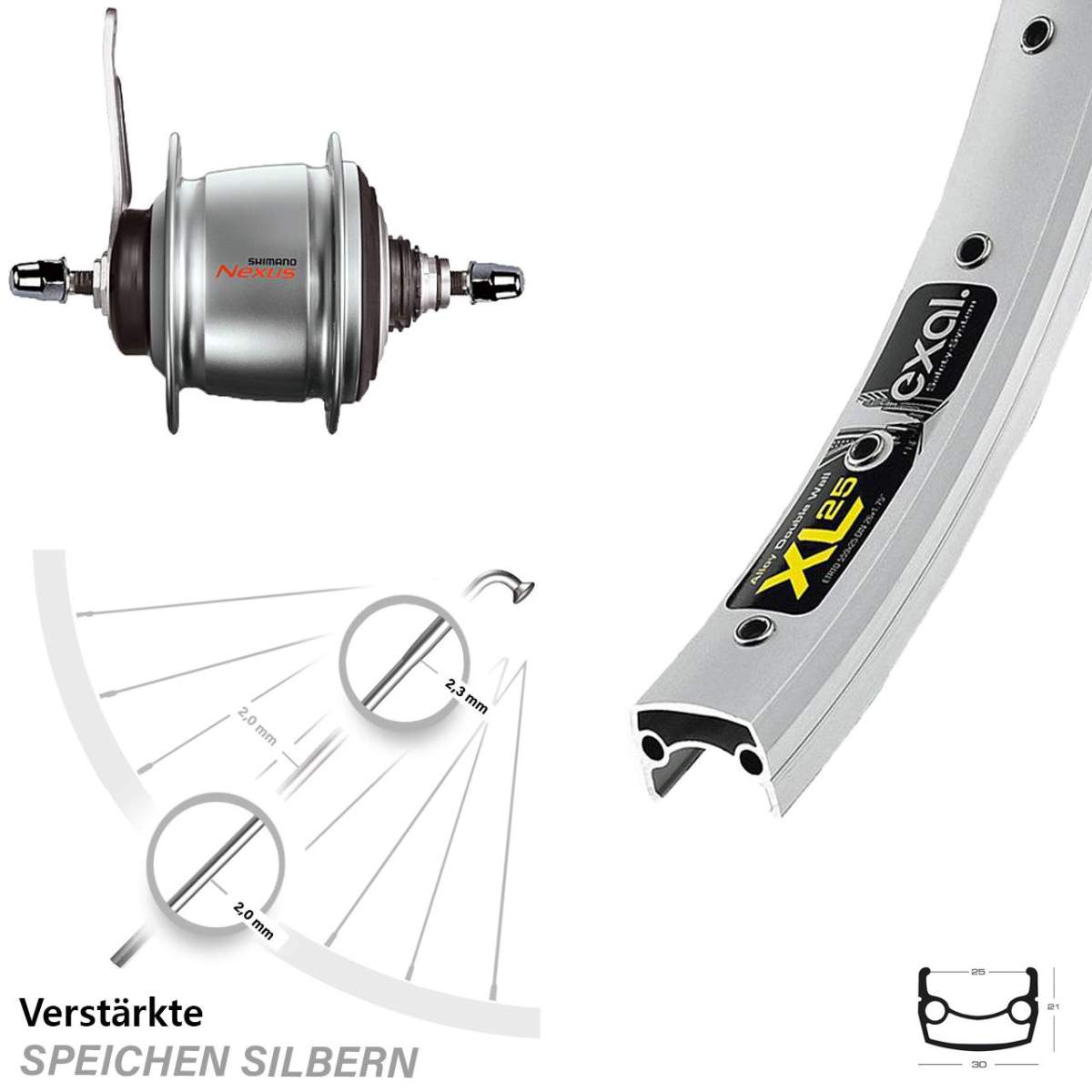fahrrad laufrad 26 zoll 8 gang hinterrad